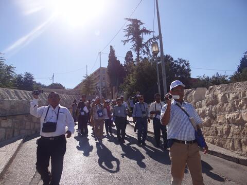 Palm Sunday road